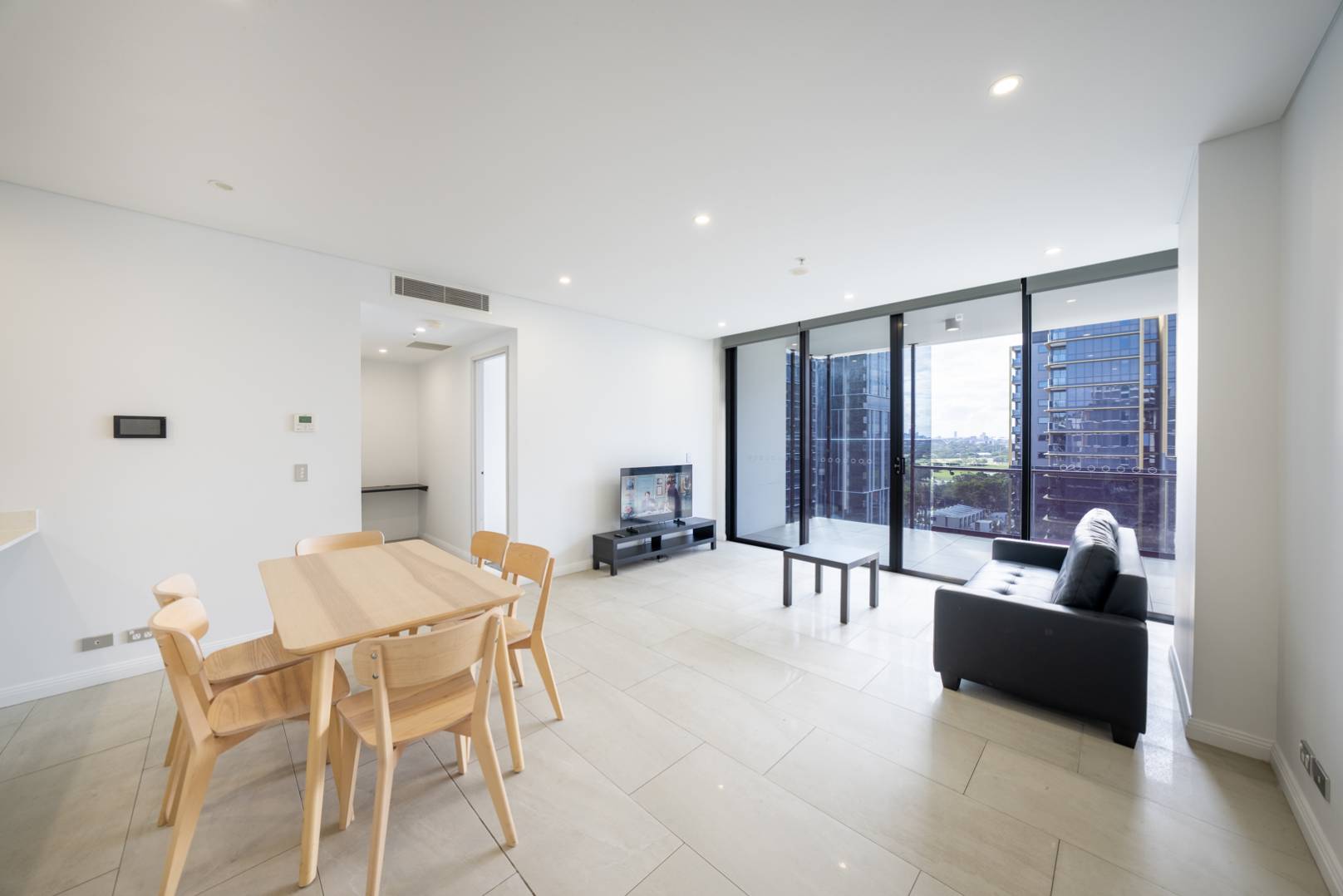 Comfortable living room in CosyEasy apartment