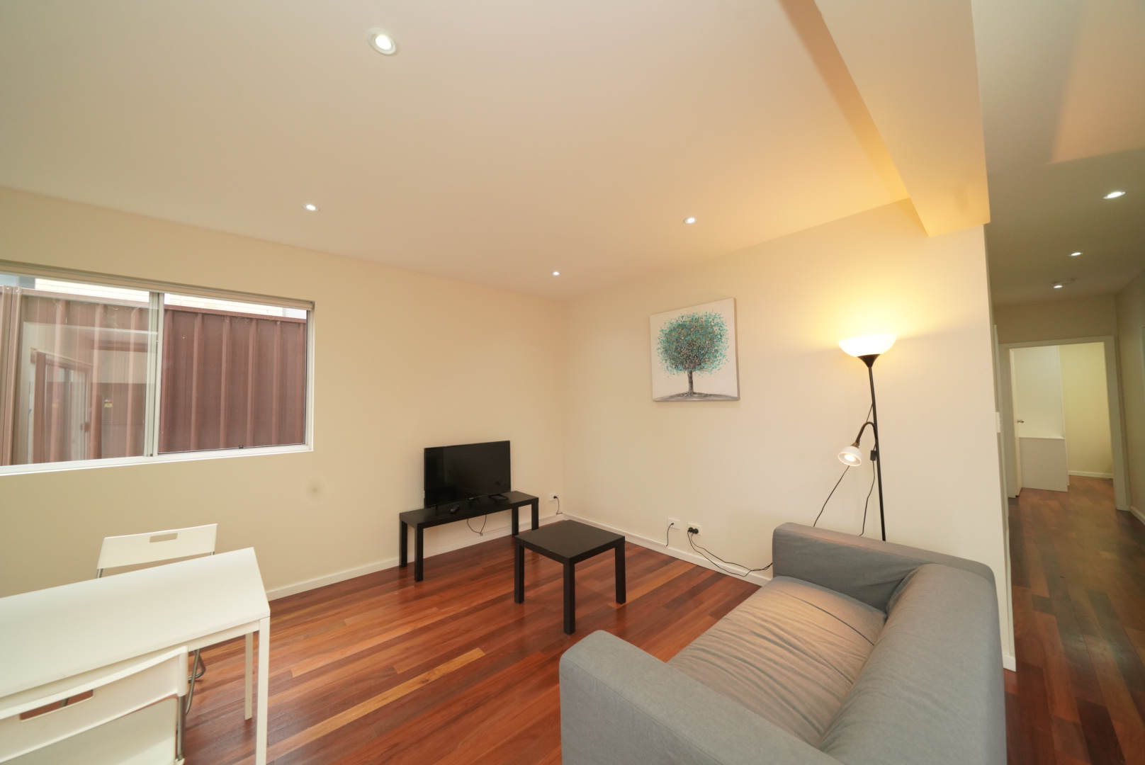 Bedroom view in CosyEasy furnished apartment